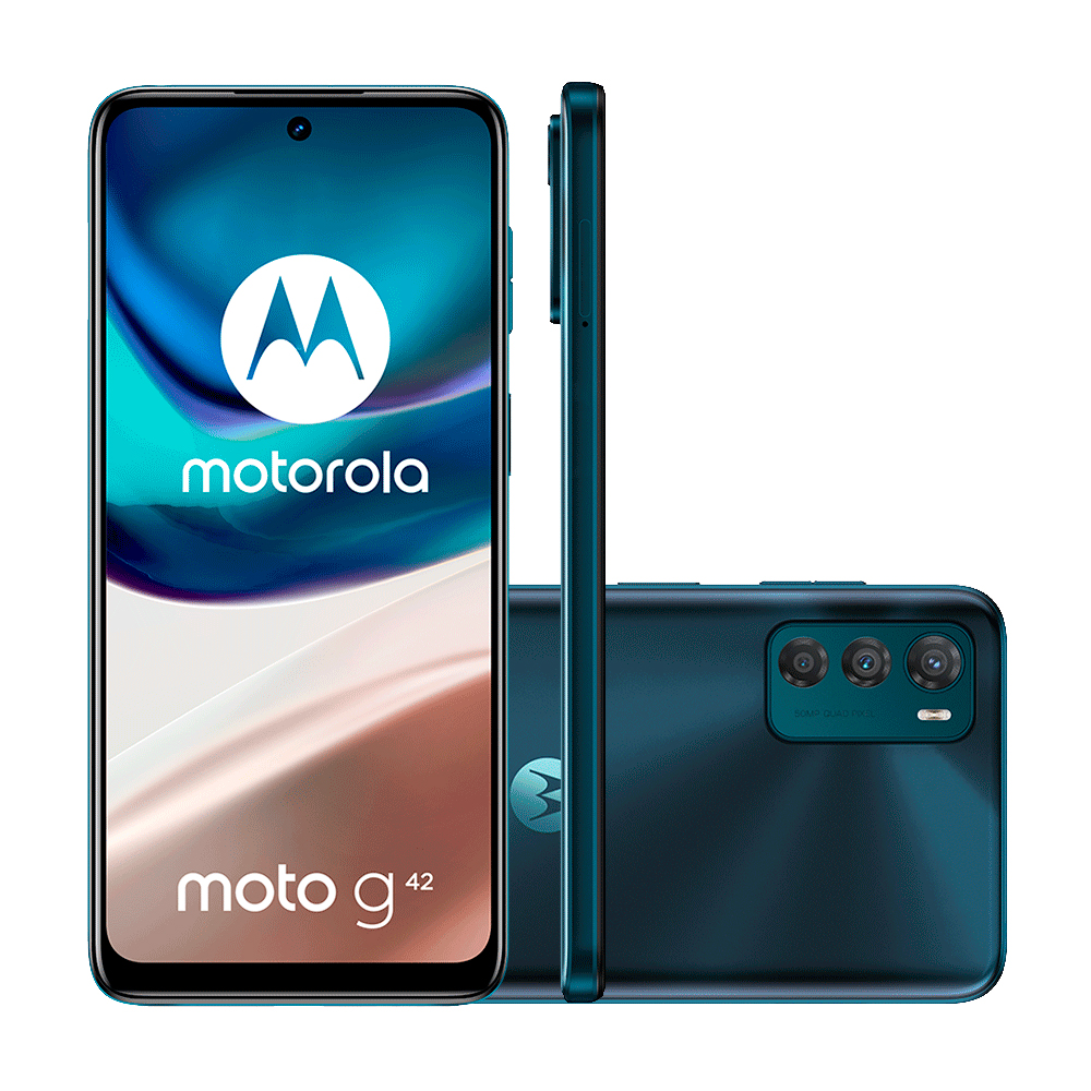 Motorola Moto G42 128GB - Azul image number 0